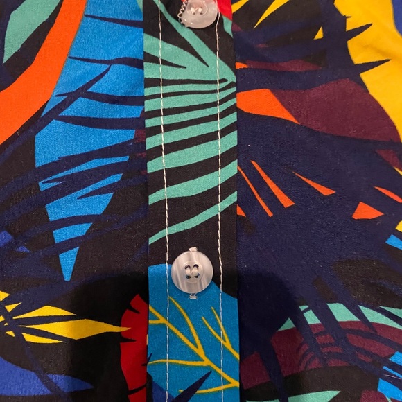 Vintage 90’s Blue Hawaiian aloha shirt - Picture 5 of 5